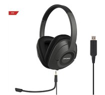 Koss Headphones SB42 USB Headband/On-Ear, USB, Microphone, Black/Grey, 151073