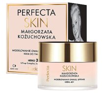 PERFECTA Skin Małgorzata Kožuchovska sejas krēms modelējošs-liftinga 40+ ar peptīdiem, hialuronskābi, eritritolu un prebiotikiem 50ml 865959