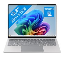 Microsoft Surface Laptop (Copilot+ PC) - Snapdragon X Elite | 13.8" | Touch | 16GB | 512GB | W11H | Platīns 866740