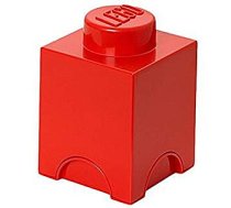 Kopenhāgenas istabas LEGO Storage Brick 1, sarkans - RC40011730 801684