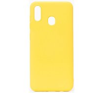 Evelatus Samsung Galaxy A20E Nano Silicone Case Soft Touch TPU Yellow 872825