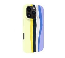 Evelatus Apple iPhone 16 Pro Max Multi-Colored Silicone Case With MagSafe Ceramic White 873824