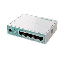 MikroTik RouterBOARD hEX | E50UG | 10/100/1000 Mbit/s | Ethernet LAN (RJ-45) porti 5 | Mesh atbalsts Nē | MU-MiMO Nē | Nav mobilā platjosla 876639