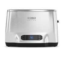 Caso Toaster Inox²   Stainless steel,  Stainless steel, 1050 W, Number of slots 2, Number of power levels 9, Bun warmer included 153136