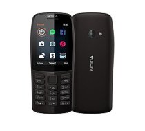 Nokia 210 Black, 2.4 ", TFT, 240 x 320 pixels, 16 MB, Dual SIM, Bluetooth, 3.0, USB version microUSB, Main camera 0.3 MP, 1020 mAh 153279