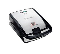 TEFAL Sandwich Maker SW854D 700 W, Number of plates 4, Number of pastry 2, Black/Stainless steel 153696