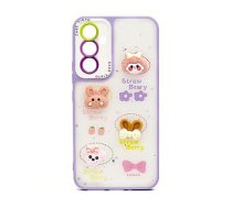 iLike Apple iPhone 13 EPOXY CARTOON COVER Light Purple 882935