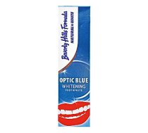 BEVERLY HILLS Natural White Optic Blue Whitening Toothpaste balinoša zobu pasta 100ml 890966