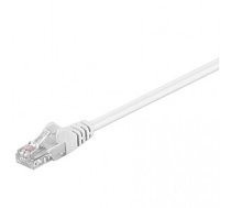 Goobay CAT 5e patch cable, U/UTP RJ45 male (8P8C), RJ45 male (8P8C), 15 m, White 155036