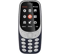 Nokia 3310 (2017) Dark Blue, 2.4 ", TFT, 240 x 320 pixels, 16 MB, Dual SIM, Micro-SIM, Bluetooth, 3.0, USB version microUSB 2.0, Built-in camera, Main camera 2 MP, 1200 mAh 156531