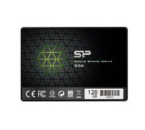 Silicon Power S56 120 GB, SSD form factor 2.5", SSD interface SATA, Write speed 530 MB/s, Read speed 560 MB/s 156960