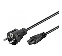 Goobay Power supply cord (safety plug) 93586 Power cord, Black, 1.8 m 159175