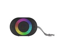 Genesis Speakers Audictus Aurora Mini 7 W, Waterproof, Bluetooth, RGB, Portable, Black, 90 dB 160113