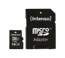 MEMORY MICRO SDHC 16GB UHS-I/W/ADAPTER 3423470 INTENSO 161139