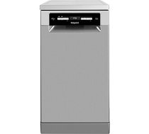 Hotpoint Dishwasher HSFO 3T223 WC X Free standing, Width 45 cm, Number of place settings 10, Number of programs 9, Energy efficiency class E, Display, AquaStop function, Inox 161977