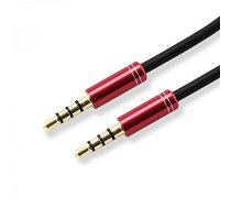 Sbox AUX Cable 3.5mm to 3.5mm strawberry red 3535-1.5R 171030