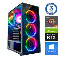 INTOP Ryzen 5 5500 32GB 250SSD M.2 NVME RTX3050 6GB WIN11