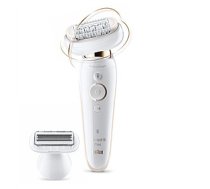 Braun Epilator Silk-epil 9 Flex SES9002 Operating time (max) 40 min, Number of power levels 2, Wet & Dry, White/Gold 175703