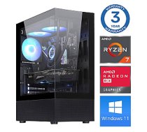 INTOP Ryzen 7 5700X 32GB 500SSD M.2 NVME RX580 8GB WIN11