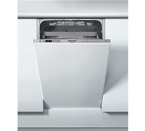 Hotpoint Dishwasher HSIC 3T127 C Built-in, Width 44.8 cm, Number of place settings 10, Number of programs 9, E, Display, Silver 182699