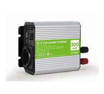 Gembird 12 V Car power inverter, 300 W EG-PWC300-01 204236