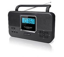 Muse M-087R Black, 2-band PLL stereo portable radio 216620