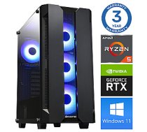 INTOP Ryzen 5 5500 16GB 250SSD M.2 NVME RTX3050 8GB WIN11