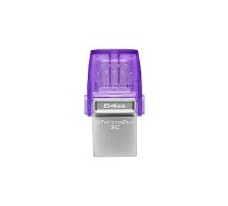 Kingston 64GB DataTraveler microDuo 3C 200MB/s dual USB-A + USB-C