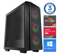 INTOP Ryzen 5 5500 32GB 500SSD M.2 NVME RX580 8GB WIN11Pro