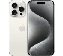 Apple iPhone 15 Pro 128GB White Prece no ekspozīcijas. Garantija 2 gadi