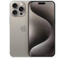 Apple iPhone 15 Pro 128GB Natural Titanium Prece no ekspozīcijas. Garantija 1 gads
