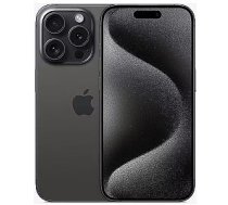 Apple iPhone 15 Pro 256GB Black Titanium Prece no ekspozīcijas. Garantija 1 gads