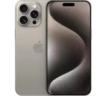 Apple iPhone 15 Pro Max 256GB Natural Titanium Prece no ekspozīcijas. Garantija 2 gadi