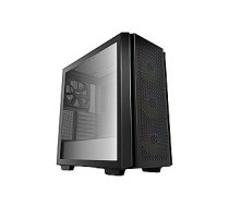 Deepcool MID TOWER CASE CG540  Side window, Black, Mid-Tower, Power supply included No 251087