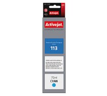 Activejet AE-113C tinte Epson printerim, nomaiņa Epson 113 C13T06B240; Augstākā; 70 ml; zils 277615