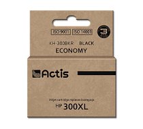 Actis KH-300BKR tinte HP printerim; Nomaiņa HP 300XL CC641EE; Standarta; 15 ml; melns 277726