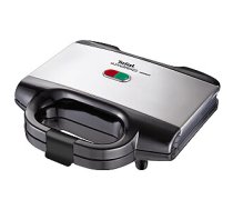 Tefal Ultra Compact sendvičtipa 700 W melns, nerūsējošais tērauds