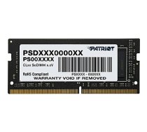 Atmiņa Patriot Signature SODIMM DDR4 32GB 3200MHz CL22 piezīmjdatoram (PSD432G32002S) 303319