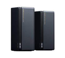 Xiaomi Mesh System   AX3000 (2-pack) 802.11ax, 574+2402 Mbit/s, Ethernet LAN (RJ-45) ports 3, Mesh Support Yes, MU-MiMO No, Antenna type Internal, Black 305733