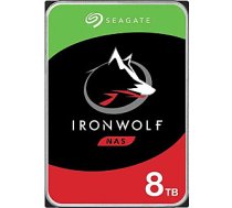 Seagate IronWolf CMR servera diskdzinis 8 TB 3,5 collu SATA III (6 Gb/s) (ST8000VN004) 320444