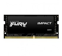 Kingstonas Fury Impact 8 ГБ [1x8 ГБ, DDR4 CL15 SODIMM, 2666 МГц] 152199