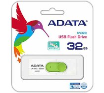 ADATA UV320 Pendrive 32GB balts / zaļš (AUV320-32G-RWHGN) 29634