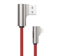 AUKEY CB-AL01 Red OEM Quick Charge Lightning uz USB kabelis | 2m | MFI Apple 327697