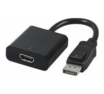 Adapter AV Gembird DisplayPort M - HDMI F 10cm Czarny (A-DPM-HDMIF-002) 31262