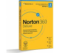 Norton 360 Deluxe BOX PL 3 - ierīces licence uz vienu gadu 45533