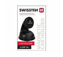 Swissten S-GRIP M1 Premium Universāls Turētājs logam ar Magnētu un 360 Rotāciju 357750