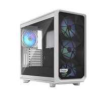 Fractal Design Meshify 2 RGB TG Clear Tint White, E-ATX, Power supply included No 366091