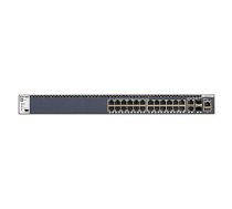 Netgear M4300-28G pārvaldīts L3 Gigabit Ethernet (10/100/1000) 1U melns 370374