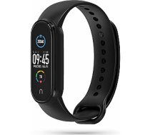 Tech-Protect Mi Smart Band 5 silikona siksna, melna 372471