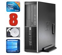 Personālais dators HP 8100 Elite SFF i5-650 8GB 250GB DVD WIN10 59478